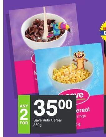 Save Save Kids Cereal 350g offer