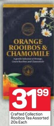 Pick n Pay Crafted Collection Rooibos Tea Assorted 20s offer