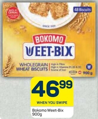 Pick n Pay Bokomo Weet-Bix 900g offer