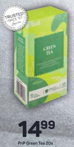 Pick n Pay PnP Green Tea 20s offer