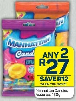 Manhattan Candies Assorted 120g