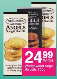 Save Wedgewood Angel Biscuits 150g offer