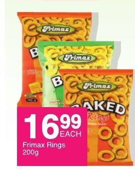 Save Frimax Rings 200g offer