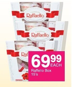 Save Raffaello Box 15's offer