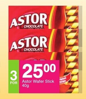 Astor Wafer Stick 40g