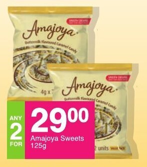 Save Amajoya Sweets 125g offer