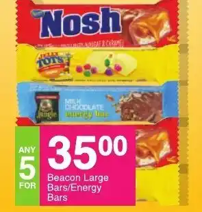 Save Beacon Large Bars / Energy Bars offer
