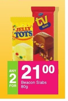 Save Beacon Slabs 80g offer