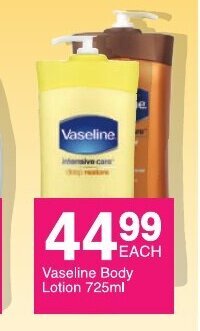 Save Vaseline Body Lotion 725ml offer