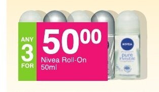 Save Nivea Roll-On 50ml offer