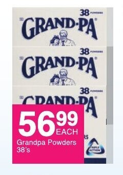 Save Grandpa Powders 38's offer