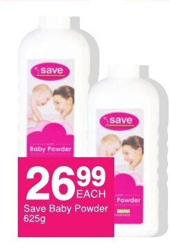 Save Save Baby Powder 625g offer