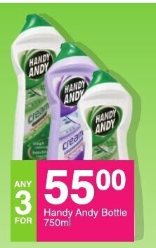 Save Handy Andy Bottle 750ml offer