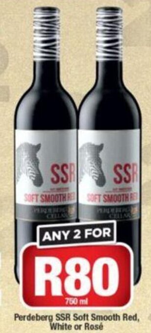Perdeberg SSR Soft Smooth Red, White or Rose