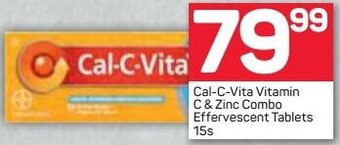 Pick n Pay Cal-C Vita Vitamin C & Zinc Combo Effervescent Tablets 15s offer