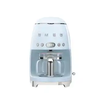 Smeg retro drip filter coffee machine pastel blue