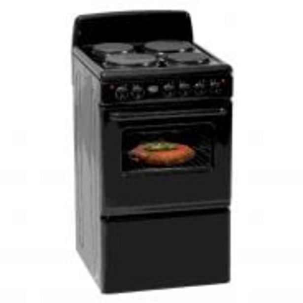 Defy 4 plate stove compact, black dss514 offer at HiFi Corp