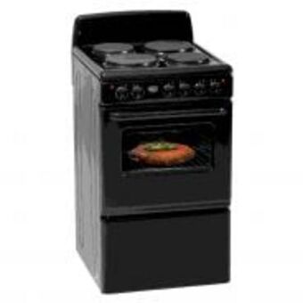 HiFi Corp Defy 4 plate stove compact, black dss514 offer