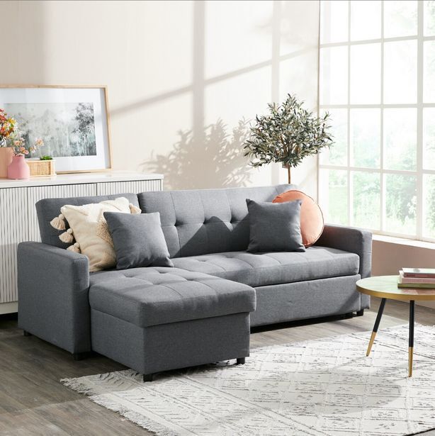 Sakura corner double sofa/bed offer at HomeChoice