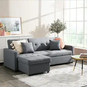 HomeChoice Sakura corner double sofa/bed offer