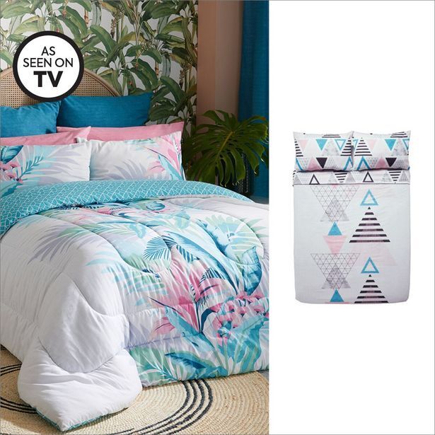 Summer 6pc comforter set offer at HomeChoice