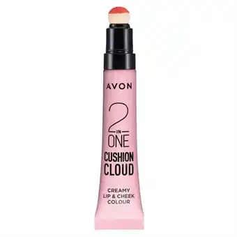 AVON Avon 2-in-one cushion cloud creamy lip & cheek colour 10ml offer