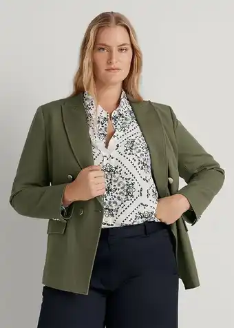 Woolworths Double breasted peak lapel blazer offer