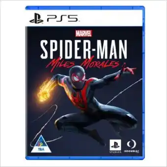 HomeChoice Marvels spiderman miles morales (ps5) offer