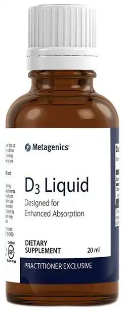 Faithful to Nature Metagenics d3 liquid offer
