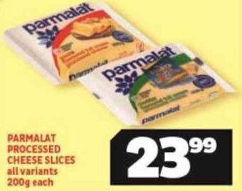 Usave Parmalat Processed Cheese Slices 200g offer