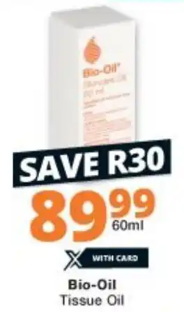 Checkers Bio-Oil Tissue Oil 60ml offer