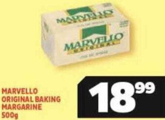 Usave Marvello Original Baking Margarine 500g offer