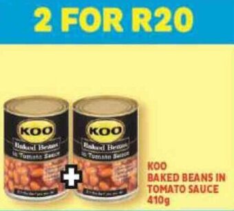 Usave Koo Baked Beans In Tomato Sauce 410g offer