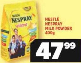Usave Nestlé Nespray Milk Powder 400g offer