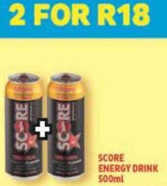 Usave Score Energy Drink 500ml offer