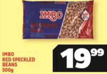 Imbo Red Speckled Beans 500g