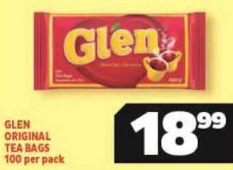 Usave Glen Original Tea Bags 100 per Pack offer