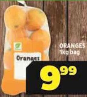 Usave Oranges 1kg Bag offer