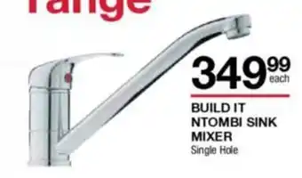 Build It Build It Ntombi Sink Mixer Single Hole offer