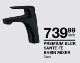 Build It Premium BLCK Sante Fe Basin Mixer Black offer