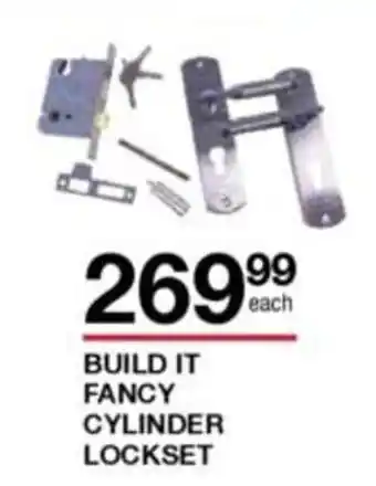Build It Fancy Cylinder Lockset