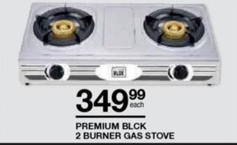 Build It Premium BLCK 2 Burner Gas Stove offer