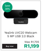 First Shop Yealink UVC20 Webcam offer