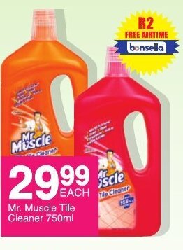 Save Mr. Muscle Tile Cleaner 750ml offer