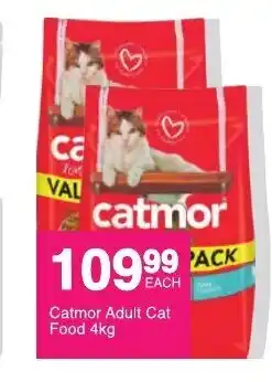 Save Catmor Adult Cat Food 4kg offer