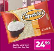 Game Spekko Long Grain Parboiled Rice 2kg offer