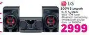 Game LG 300W Bluetooth Hi-Fi System offer