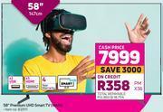 Game Hisense 58" (147cm) Premium UHD Smart TV 58A7G offer