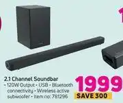 Game Hisense 2,1 Channel Soundbar 781296 offer