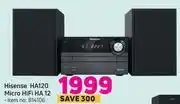 Game Hisense HA120 Micro HiFi HA 12 offer